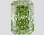 1.61 Ct. Fancy Vivid Green Radiant Lab Grown Diamond