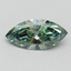 1.00 Ct. Fancy Vivid Pacific Green Marquise Lab Grown Diamond