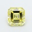 1.59 Ct. Fancy Yellow Asscher Lab Grown Diamond