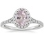Platinum Joy Half Coverage Diamond Ring, smalltop view