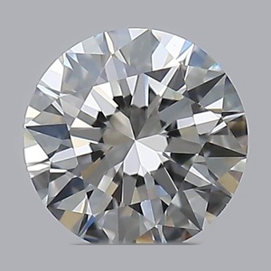 Round diamond — real photo