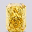1.51 Ct. Fancy Vivid Yellow Radiant Lab Grown Diamond