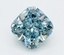 2.03 Ct. Fancy Vivid  Blue Cushion Lab Grown Diamond
