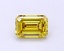 1.06 Ct. Fancy Intense Yellow Emerald Lab Grown Diamond