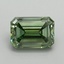 3.18 Ct. Fancy Vivid Pacific Green Emerald Lab Grown Diamond