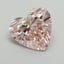 5.09 Ct. Fancy Intense Pink Heart Lab Grown Diamond