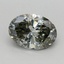 0.56 Ct. Fancy Intense Green Oval Lab Grown Diamond
