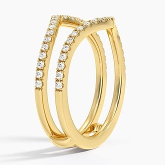 Flair Diamond Ring Jacket (1/3 ct. tw.)