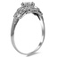 The Ammara Ring, smalltop view on a hand