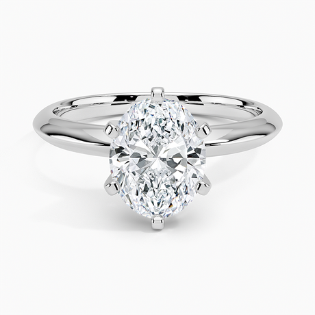 Six Prong Engagement Ring