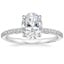 Platinum Simply Tacori Classic Diamond Ring (1/5 ct. tw.), smalltop view