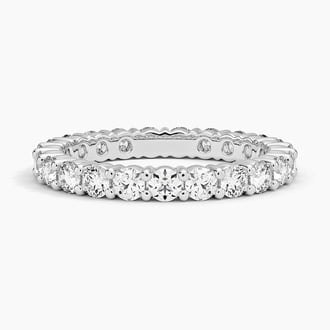 Luxe Shared Prong Eternity Diamond Ring