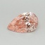 0.40 Ct. Fancy Vivid Pink Pear Lab Grown Diamond