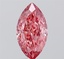3.15 Ct. Fancy Vivid  Pink Marquise Lab Grown Diamond