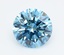 2.53 Ct. Fancy Vivid  Blue Round Lab Grown Diamond