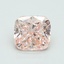 3.01 Ct. Fancy Intense Pink Cushion Lab Grown Diamond