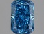 1.25 Ct. Fancy Vivid Blue Radiant Lab Grown Diamond