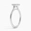 Margot Bezel Ring in Platinum