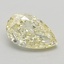 2.28 Ct. Fancy Yellow Pear Lab Grown Diamond