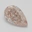 0.5 Ct. Fancy Brownish Pink Pear Diamond