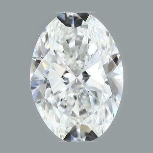 Oval diamond — real photo
