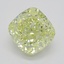 1.55 Ct. Fancy Yellow Cushion Diamond