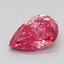 1.03 Ct. Fancy Vivid Pink Pear Lab Grown Diamond