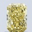 1.09 Ct. Fancy Vivid Yellow Radiant Lab Grown Diamond