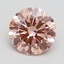2.31 Ct. Fancy Intense Pink Round Lab Grown Diamond