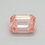 1.02 Ct. Fancy Intense Pink Emerald Lab Grown Diamond