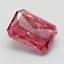 1.65 Ct. Fancy Pink Radiant Lab Grown Diamond