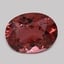 9.0x7.0mm  Pink  Oval   Tourmaline