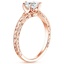 14K Rose Gold Hudson Contoured Ring, smallside view