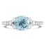 Modern Reproduction Aquamarine Vintage Ring
