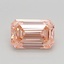 1.2 Ct. Fancy Intense Pink Emerald Lab Grown Diamond