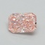1.02 Ct. Fancy Vivid Pink Radiant Lab Grown Diamond