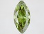 2.21 Ct. Fancy Vivid Green Marquise Lab Grown Diamond