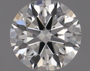 Round diamond — real photo