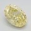 1.84 Ct. Fancy Intense Yellow Oval Lab Grown Diamond