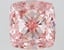5.30 Ct. Fancy Vivid Pink Cushion Lab Grown Diamond