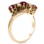The Giulia Ring, smalltop view on a hand