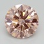 2.50 Ct. Fancy Intense Pink Round Lab Grown Diamond