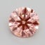 1.83 Ct. Fancy Vivid Pink Round Lab Grown Diamond