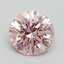 1.89 Ct. Fancy Pink Round Lab Grown Diamond