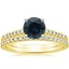 18K Yellow Gold Sonora Diamond Ring with Sonora Eternity Diamond Ring (3/8 ct. tw.)