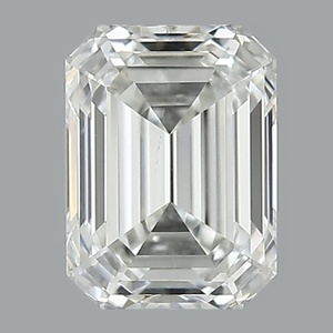 Emerald diamond — real photo