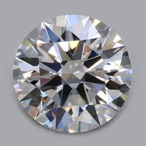 Round diamond — real photo