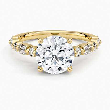 Kensington Half Coverage Diamond Ring