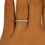 The Desma Ring, smalltop view on a hand