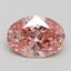 1.80 Ct. Fancy Vivid Pink Oval Lab Grown Diamond